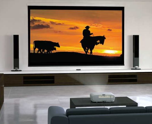 How do you build a home theater screen wall?